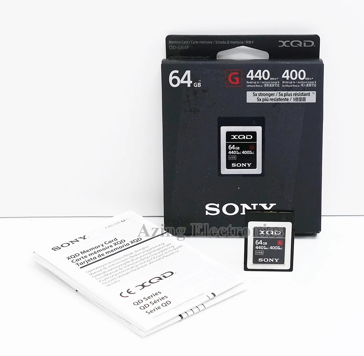 Sony 120gb deals xqd