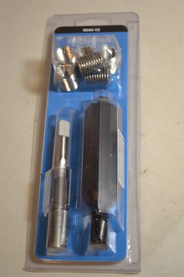 Stainless Steel Helicoil Kit 11-Piece M16x1.5 Thread Repair Kit - Stainless Steel Helicoil/Threaded Insert Kit With Drill, Tap, Wrench Metric Thread Repair Tool Kit