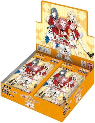 アイドルマスターBOX BANDAI UNION ARENA Booster Pack Gakuen Idolmaster UA27BT x16P in