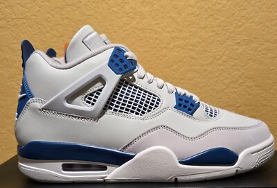靴 Nike Air Jordan 4 military blue 9.5 2024 Jordan 4 Retro 'Military Blue' 2024 - Air Jordan - FV5029