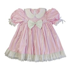 Custom Haian Pink PVC Adult Baby Sissy Dress