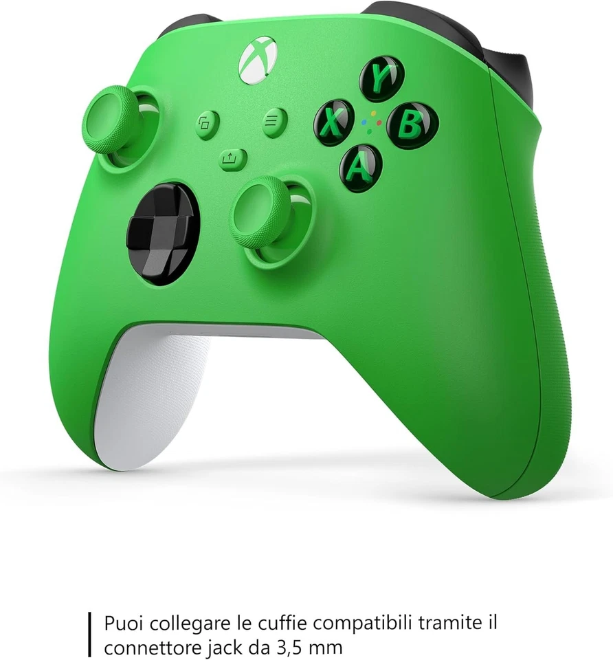 Controller Wireless per Microsoft XBOX SERIE X/S Velocity Green QAU-00091 - Immagine 4 di 4