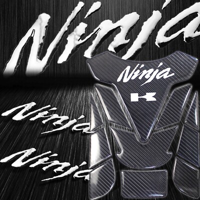 その他 k 20 Real Carbon Fiber 3D Customize Fuel Tank Pad+Emblem Sticker for