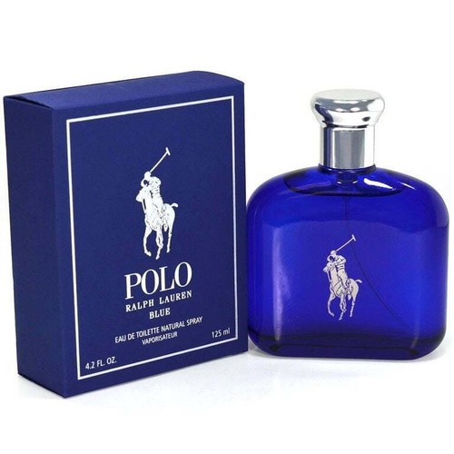 Polo Blue by Ralph Lauren, 4.2 oz Eau De Toilette Spray for Men