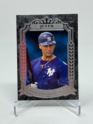 2014 Topps Before They Were Great Baseball Derek Jeter Card #BG-28