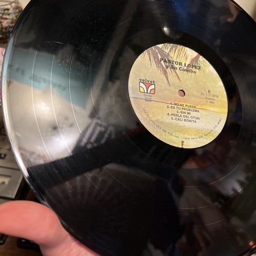 PASTOR LOPEZ COMBO ~ Golpe Con Golpe Lp 1983 Puerto Rico Pressing Cumbia Tested - Picture 21 of 24
