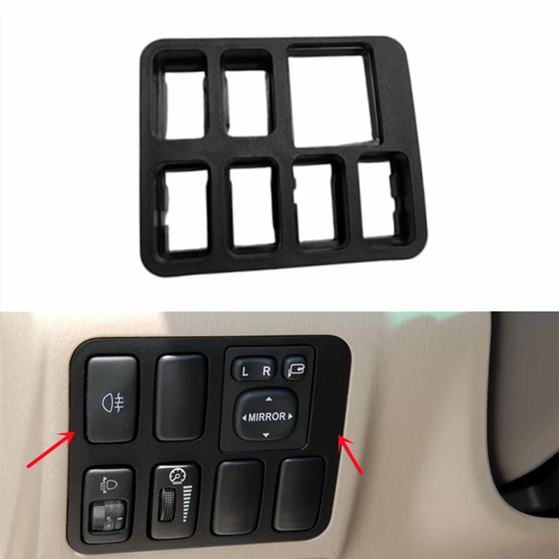 Rearview Mirror Control Switch Frame For Toyota Land Cruiser Prado