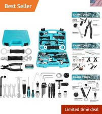 41 Pieces Bike Repair Tools, Complete Bike To...