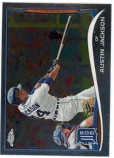 2014 Topps Chrome - Austin Jackson #147 Tigers