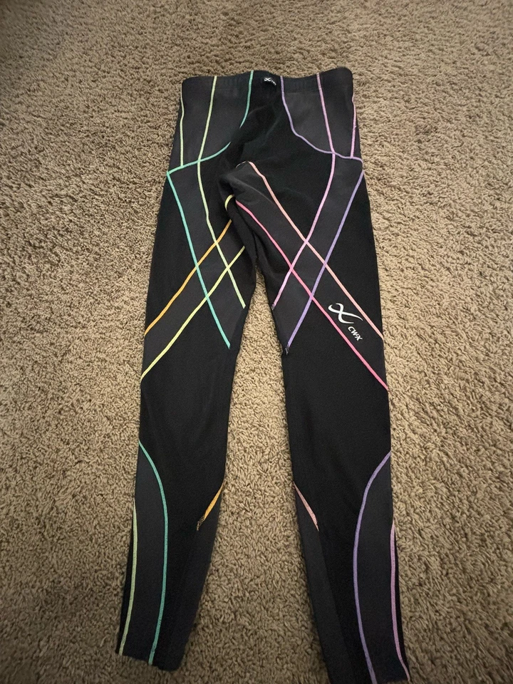 Medias de compresión CW-X para mujer negras Rainbow Endurance Generator medianas 129809 Foto 2 de 4