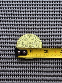 Sonic Rings Sega Shop UK Coin Medal Exclusive Rare Promo GENESIS SATURN CD 32
