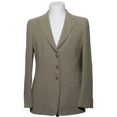 Armani Collezioni, Blazer, Größe: 36, Beige, Polyamid/Polyester/Wolle #NjD