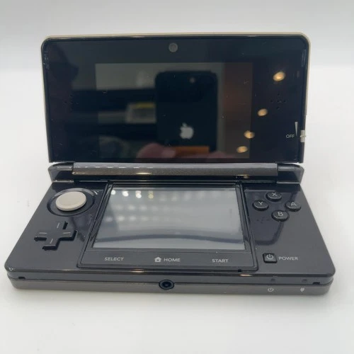 Nintendo 3DS Console Japanese Language NTSC-J Cosmo Black Excellent Ship From US