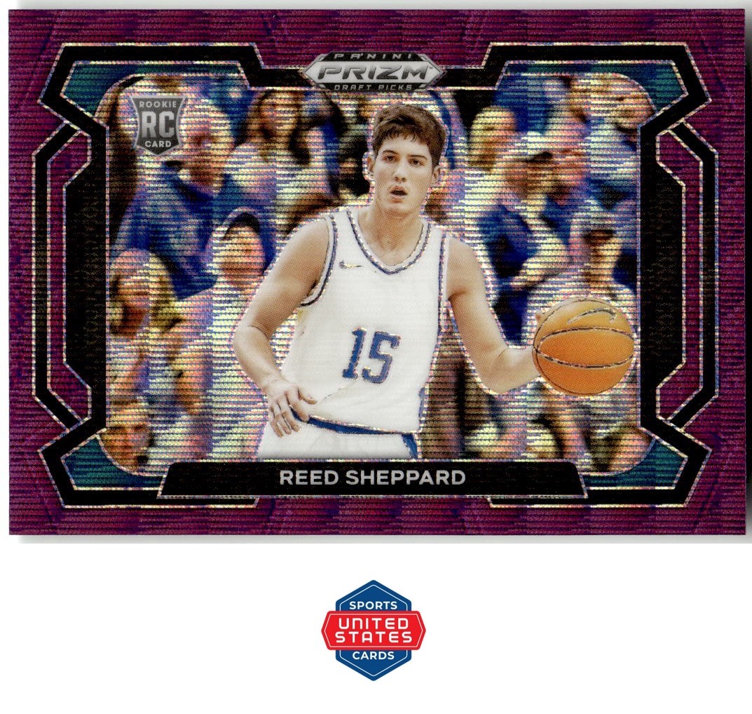 2024 Panini Prizm Draft Picks #21 Variation Reed Sheppard Purple Wave