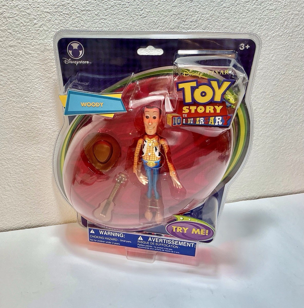 10th Anniversary Disney store フィギュア Disney Store Talking Toy Story 10th Anniversary Woody~Sealed