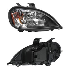 Right Passenger Black Halogen Headlight for 2004-2017, No , Boosted
