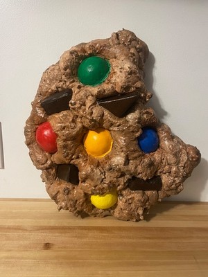 Handmade giant cookie fake bake fake food party decor food prop