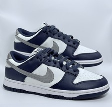 Nike Dunk Low Men's Size 8.5 Retro Summit White/Midnight Navy/Platinum Tint
