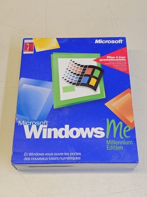 NEW SEALED Genuine Microsoft Windows Millennium Edition Upgrade FRENCH/FRANCAIS