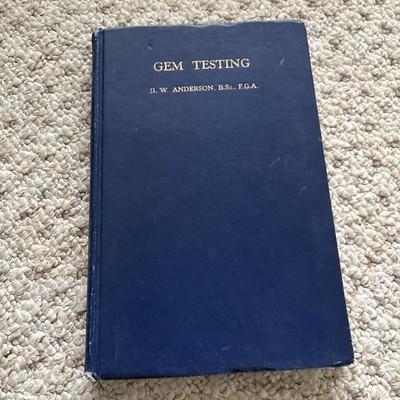 Gem Testing  B.W. Anderson