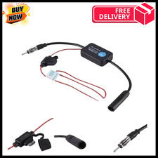 Car Auto Stereo Fm Am Radio Signal Antenna Aerial Signal Amp Amplifier Booster