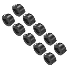 10Pcs Ferrite Filter Ring Core RFI EMI Cable Clip ID 15mm Black
