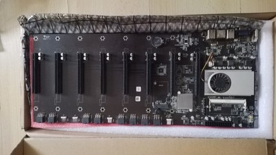 BTC-T37 Mining All-in-One Mainboard 8x PCI-E Motherboard