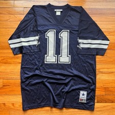 vintage dallas cowboys cole beasley men's large football jersey  
