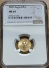 2026 Liberty Eagle G$5 - MS69 NGC - 1/10th Oz Fine Gold