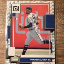 Panini 2022 Donruss Ronald Acuna Jr. Liberty Variation #121 Atlanta Braves