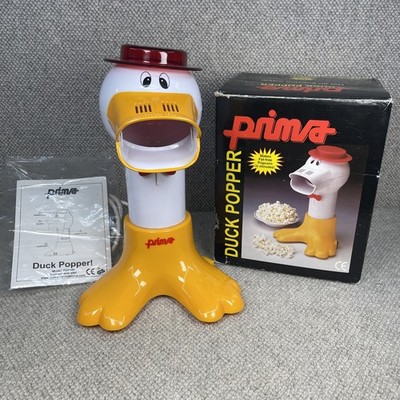 Prima Duck Popper Heißluft Popcornmaschine getestet funktionstüchtig Box & Anleitung
