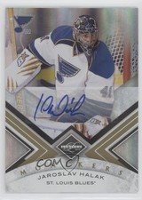 2010-11 Limited Gold Monikers 50/50 Jaroslav Halak #41 Auto 2d8