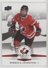2014 Upper Deck Team Canada Juniors Rebecca Johnston #75 1m8