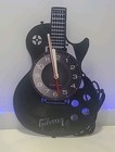 Electric Guitar Vinyl Record Wall Clock Music Instrument Decor Gift  LED lights — photo 2