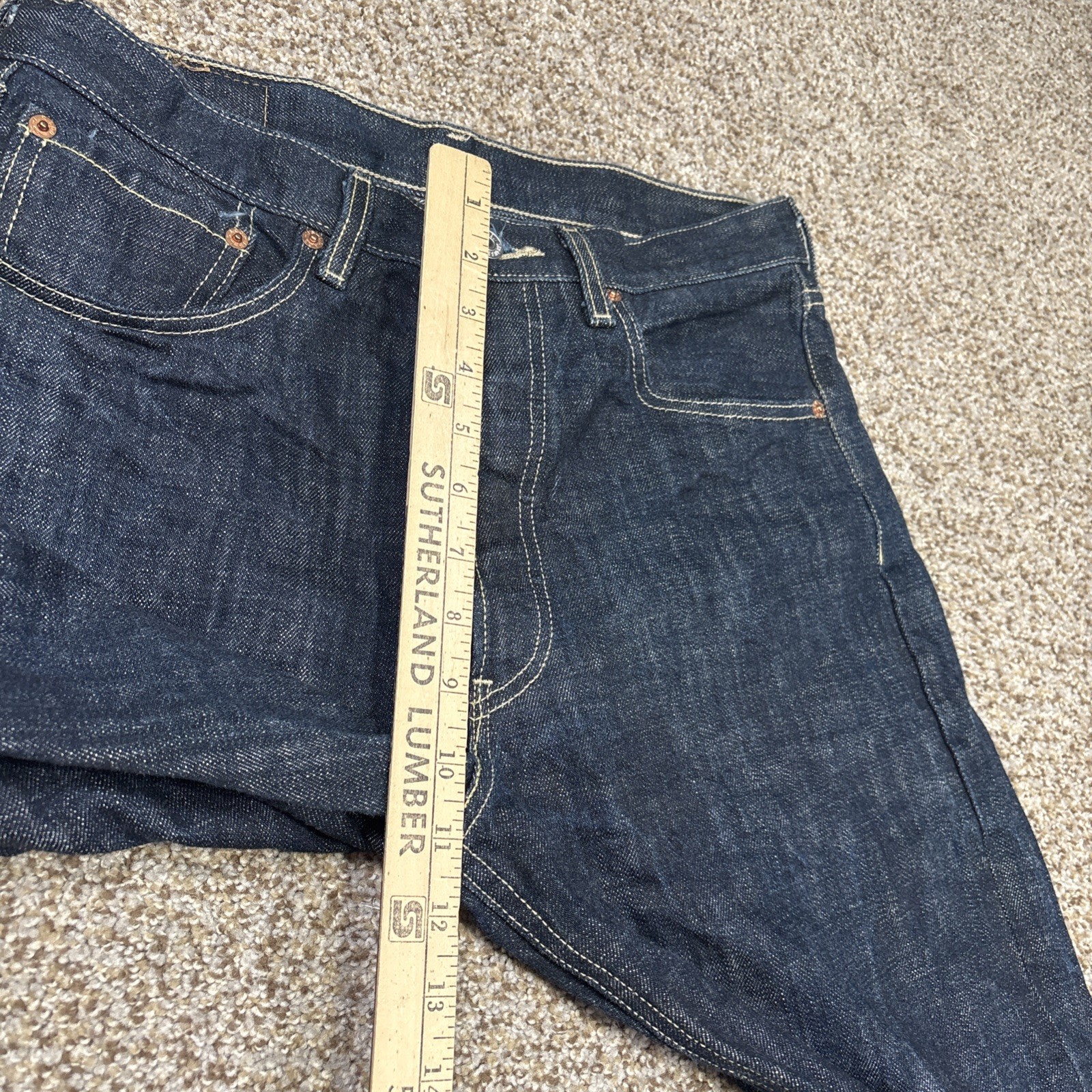 Levis 501 XX Button Fly Jeans Men’s Tag 32x32 Actual 30 X 30 - View 5