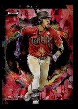 2024 Finest #292 Ketel Marte Red Lava Refractors #/3