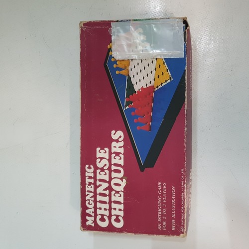 VINTAGE Cathey Magnetic Chinese Chequers 1980s Hong Kong 1980s - Bild 11 von 16