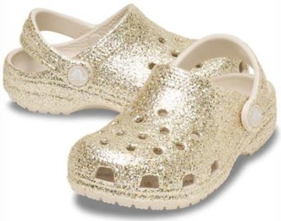 Classic Chunky Glitter Clog Girls Kids BRAND NEW sizes c6-13 & J1-J6  #211939-40