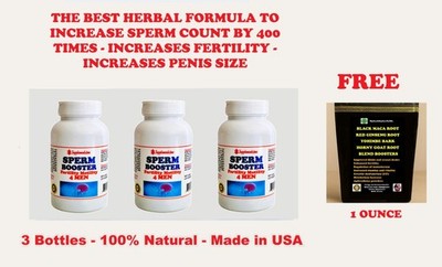 NATURAL HELP FOR MACHO MEN - 100% HERBAL BOOSTER - HIGH POTENCY - MADE IN USA