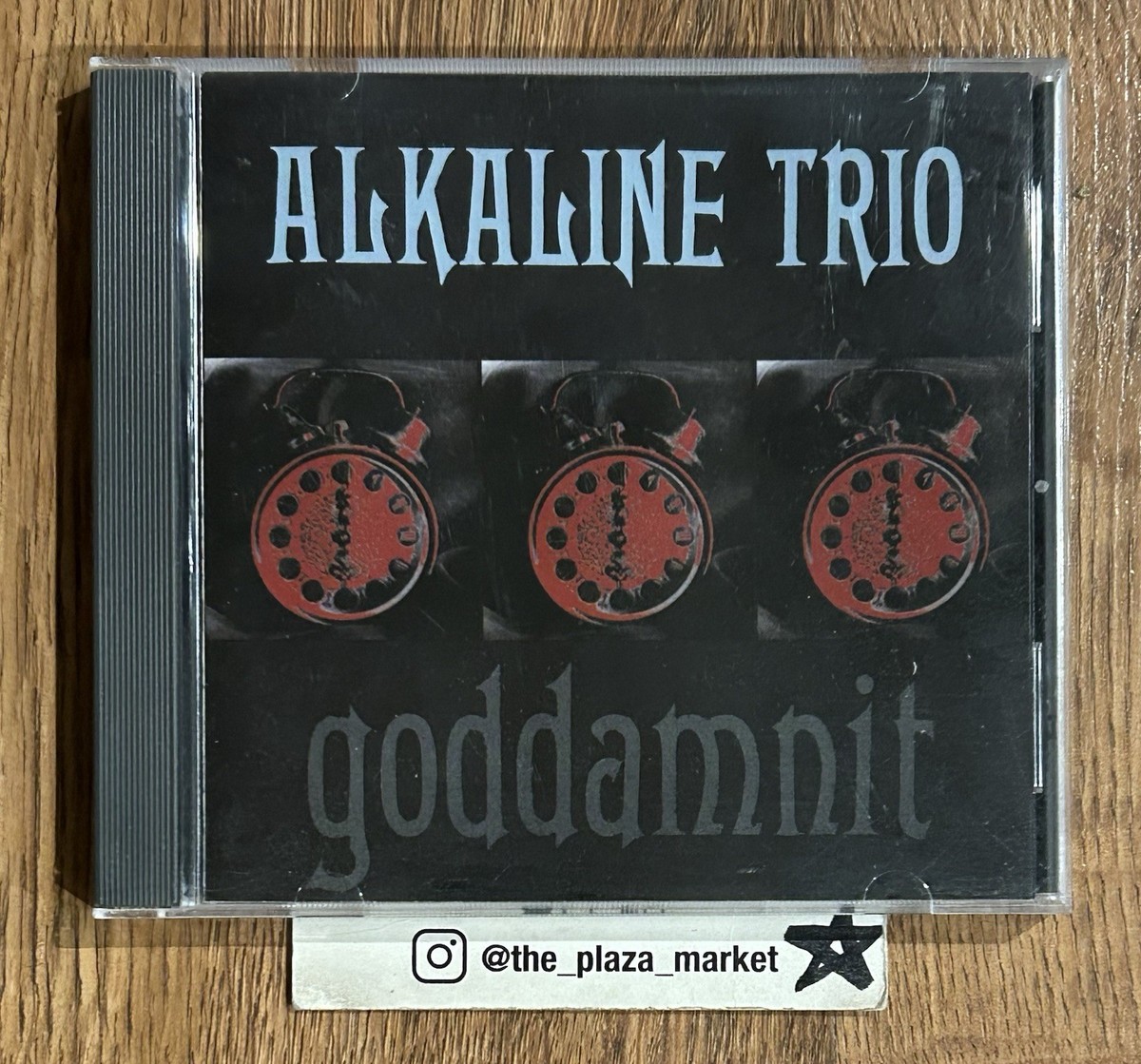 Alkaline Trio /goddamnit レコード Alkaline Trio Goddamnit CD out of print Rare Asian Man Records