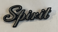 Amc Spirit 1979 - 1983 Fender 3731070 Spirit Script Emblem Badge Car Part