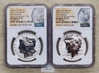WPCoins ~ 2023-S NGC PF70 Two Coin Peace and Morgan Set, Early Rel. PF70 — photo 1