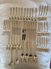 Vintage Gorham Sterling Silver Etruscan 53 Piece Dinnerware Art Deco Greek