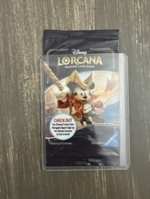 DCL Treasure Exclusive Promo Lorcana Mickey Mouse Pirate Captain Card Sealed