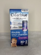 Clearblue Advanced Digital Ovulation Test Kit - 30  2 - Exp 05/2027