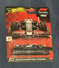 🔥2025 Hot Wheels Premium Formula 1 2024 MoneyGram Haas F1 Team VF-24 #20 VHTF🔥