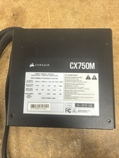 Corsair CX750M RPS0139  CP-9020222 750W Modular Power Supply MISSING CABLES   