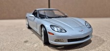 Hot Wheels 1/18 2003 Corvette C6 Convertible Siver (Read Desc.)