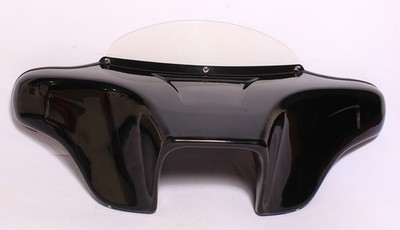 BAGGER BATWING FAIRING WINDSHIELD Fit Honda VT1100 Shadow Sabre 00-08 5'' PAINTED