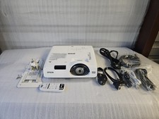 Epson PowerLite 535W 3LCD WXGA HDMI Short Throw Projector Bundle W/ Mounting
